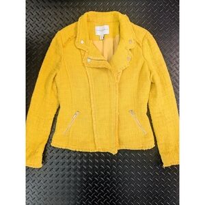 Yellow Tweed Women's Jacket